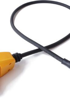 indielux Gummi-Anschlussleitung Buchse RST20i3 - Schweizer Stecker (Typ F) 4 m