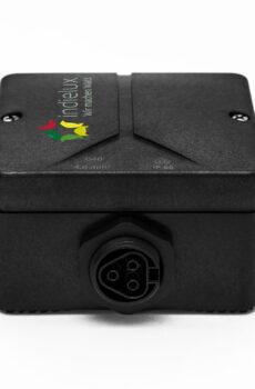 indielux Solargeräte Wandsteckdose Wieland (RST20i3) Aufputz schwarz