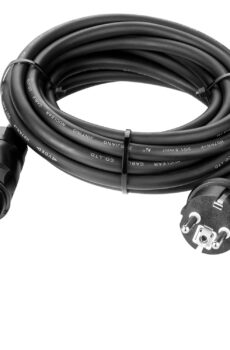 indielux Gummi Anschlussleitung H07RN-F Buchse Betteri BC01 - SchuKo-Stecker (Typ F) 10 m