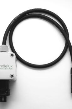 indielux e-tect RST16i3 MINI universal Stecker-Solar Datenlogger mit SmartHome Schnittstelle für Amazon Echo und Google Home